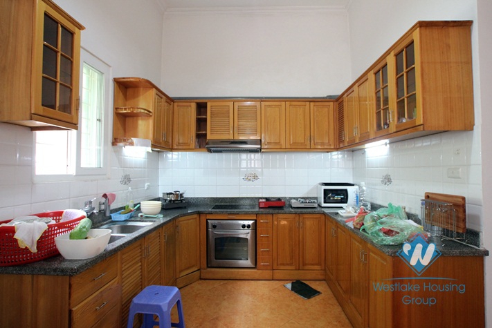 Cosy furnished house for lease on To Ngoc Van street, Tay Ho district, Hanoi